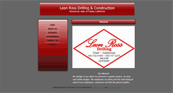 Desktop Screenshot of leonrossdrilling.com